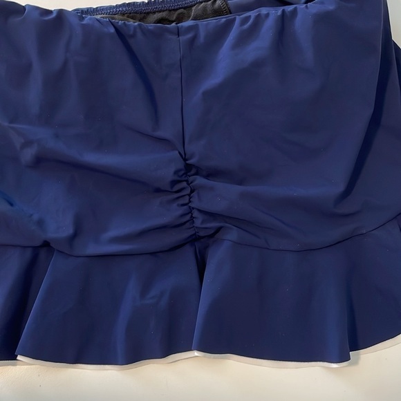 Profile by Gottex navy swim skirt sz 12 - Picture 3 of 6